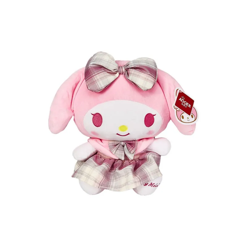 Sanrio Kuromi Hello Kitty Dolls Plush Doll 28cm High-2