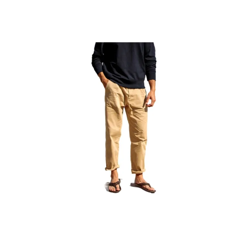 REEF Rubber Sole Quick Dry Flip Flops Men Brown-6