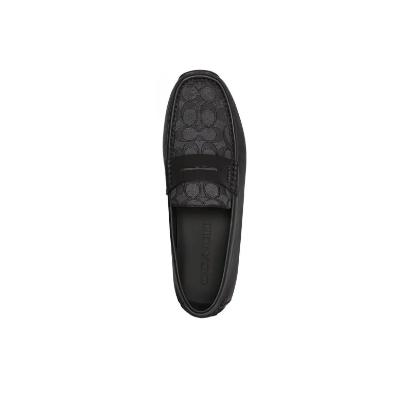 COACH Loafers Men Black-3