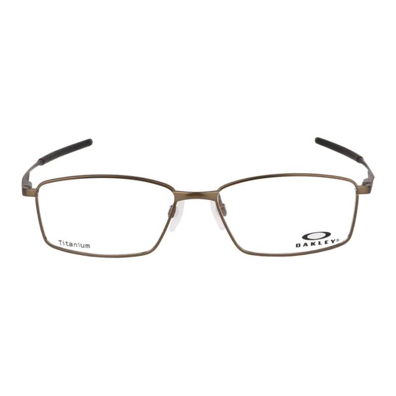 Oakley Rectangular Eyeglass Frames Unisex Black Blue Titanium-2