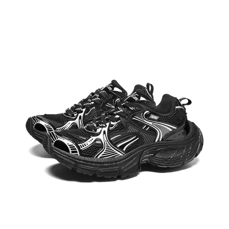 TCELLARS Cushioning, Abrasion Resistant, Breathable, Lightweight, Height Increasing Low Top Chunky Sneakers Unisex-1