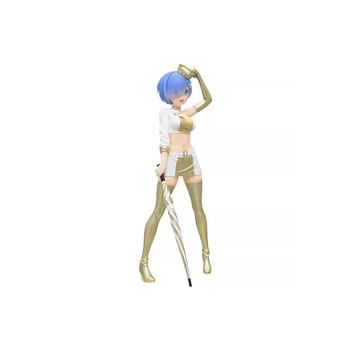 FURYU Rem Re ZERO Zero − Starting Life In Another World Trio Try IT Grid Girl Bonus Gifts 21cm-2