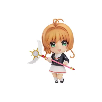 GSC Sakura Kinomoto Nendoroid Of Shiozaki High School Uniform Ver. With Exclusive Bonus Chibi Figures 10cm