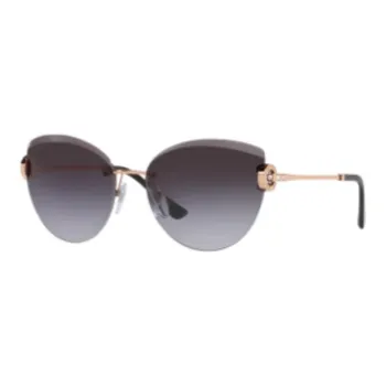 BVLGARI Metal Cat Eye Sunglasses Women's Multicolor