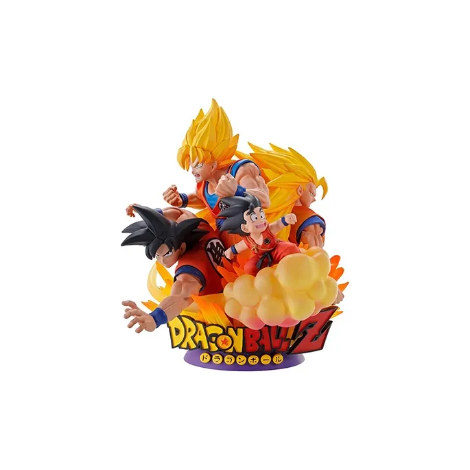 MegaHouse MH Dragon Ball DRACAP 01 Sun Wukong Scale Figures 13cm-1