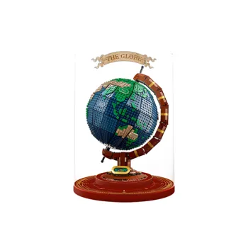 LIGHT YOUR BRICKS Lai Bai Hundred Compatibility LEGO 21332 Globe Display Case Model Accessories