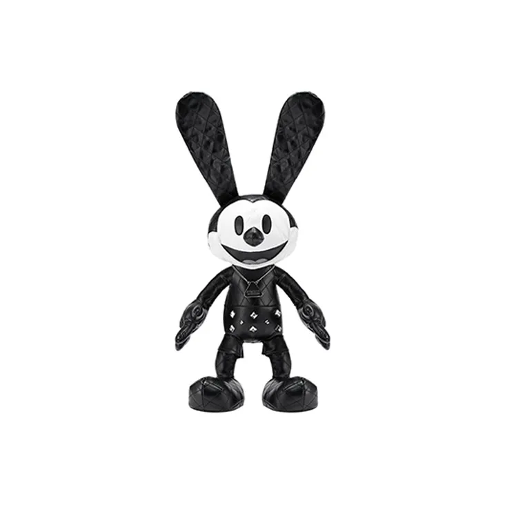 Disney 100th Anniversary Lucky Rabbit Oswald Collection Black Dolls Plush Doll-0