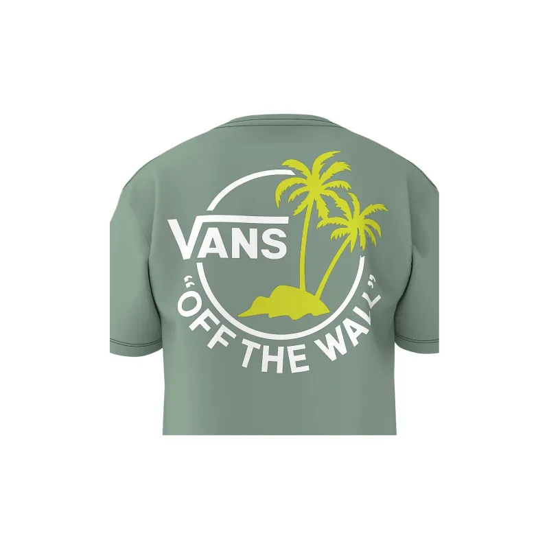 Vans Classic Mini Dual Palm T-Shirt Men's Green-2