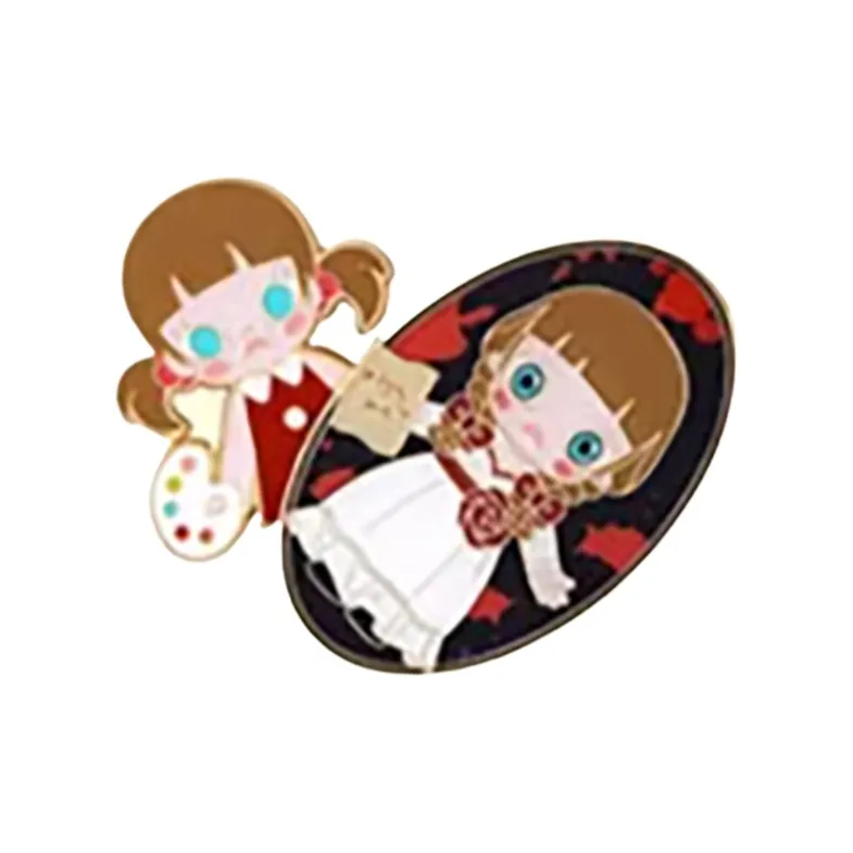 POP MART Molly X Warner Anniversary Collection Badge Blind Box Products Single Mystery Box/Full Box 12 Pcs-6