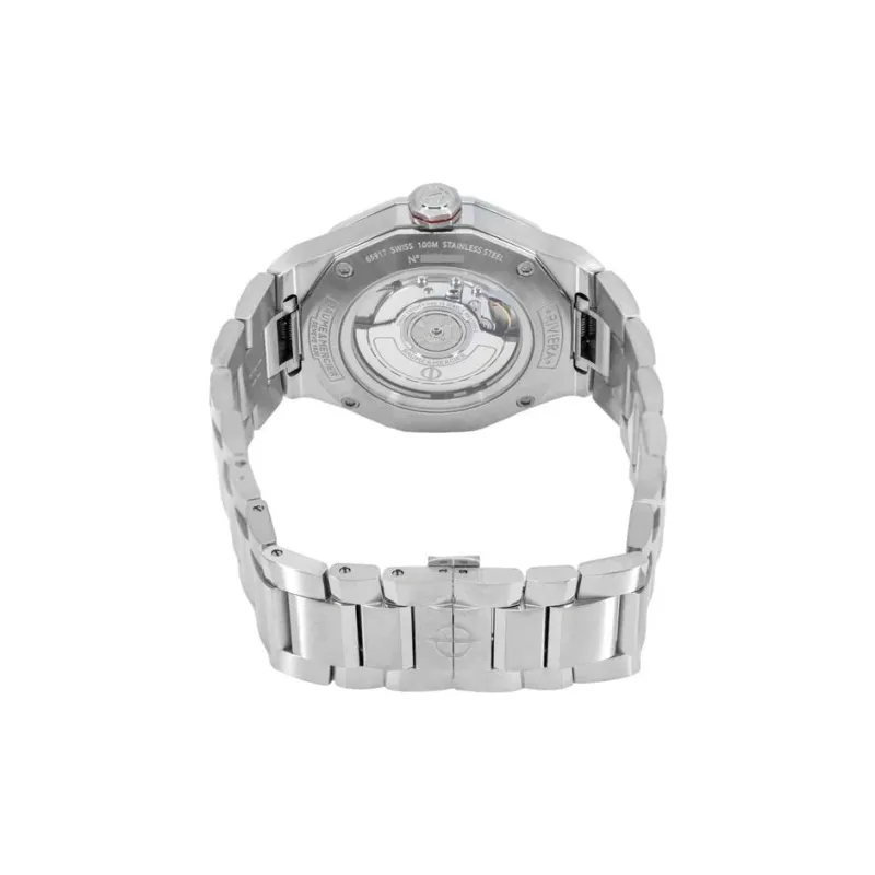 Baume & Mercier Rivera Series Automatic Mechanical Movement Men's Watches Watch Silver Dial-3