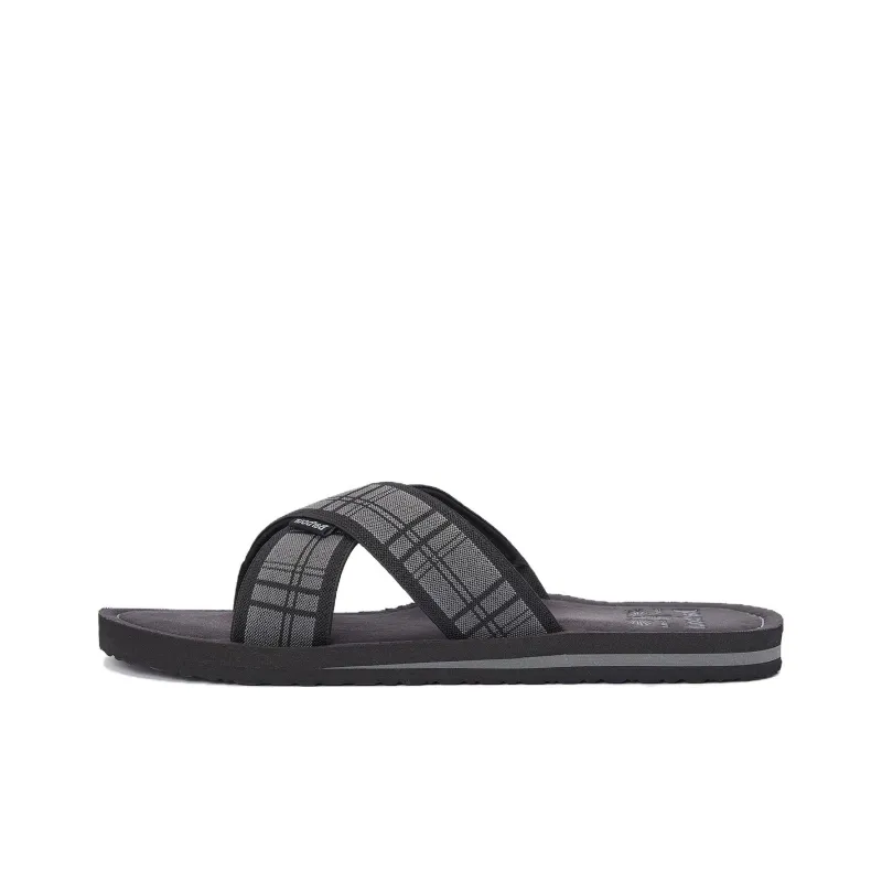 BARBOUR Slide Slippers Men's Black-0