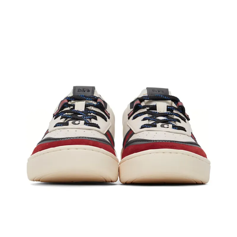 COACH CitySole Citysole Court Low-Top Stylish Skateboarding Shoes Men's Red Blue-3