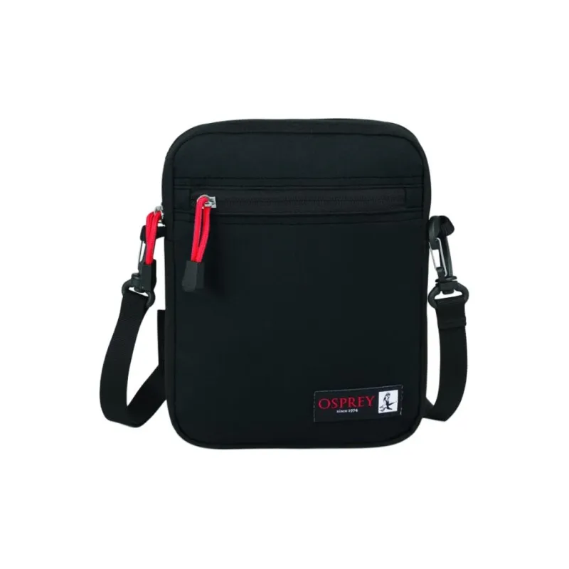 OSPREY 2L Pouch Crossbody Bag Nylon Fabric Black, Red Unisex-0
