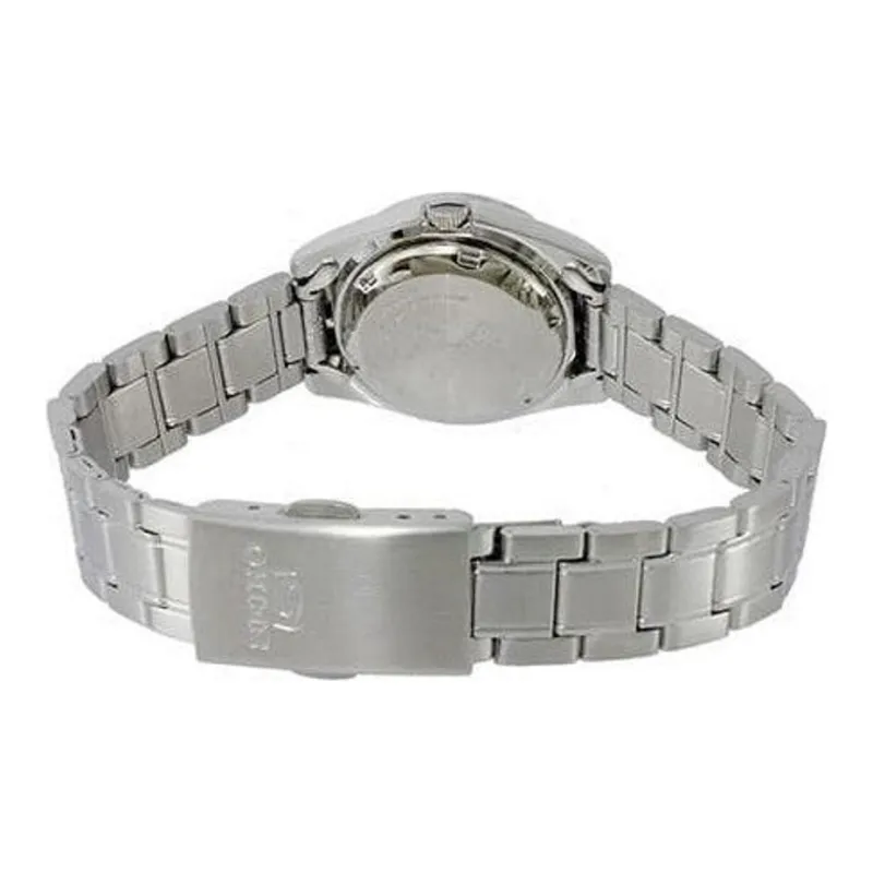 SEIKO Seiko5 Collection Mechanical Movement Stainless Steel Strap Watch Women's Watch White Dial-2