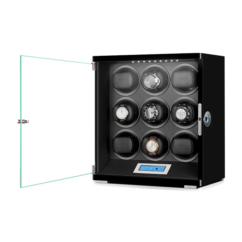 DRIKLUX 6 Epitopes/9 Epitopes Watch Winder Black Red Unisex-16