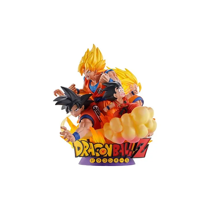 MegaHouse MH Dragon Ball DRACAP 01 Sun Wukong Scale Figures 13cm-0
