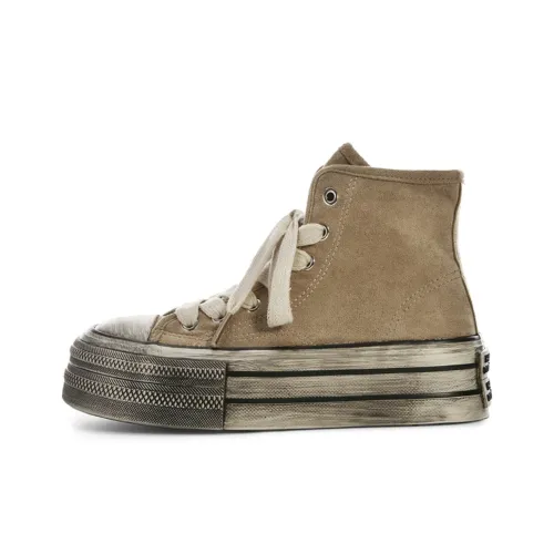 N6N8 Canvas Shoes Women's High-Top