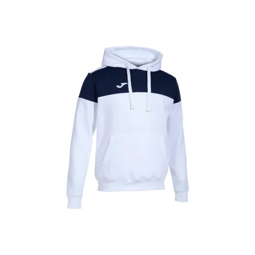 Joma Sweatshirts Men White Marine Blue