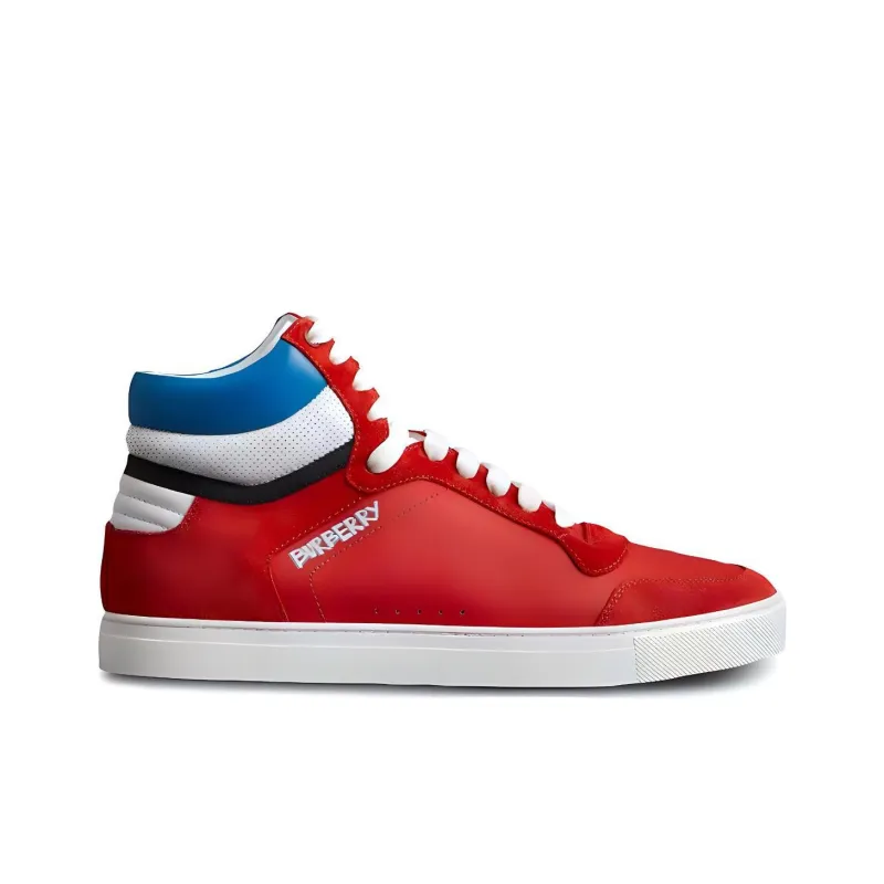 Burberry Reeth Red Suede-1