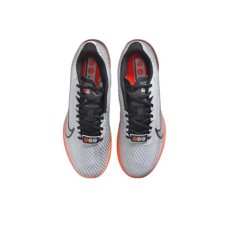 Nike Court Vapor 11 Hc Premium Pure Platinum Black Hyper Crimson Metallic Silver-3