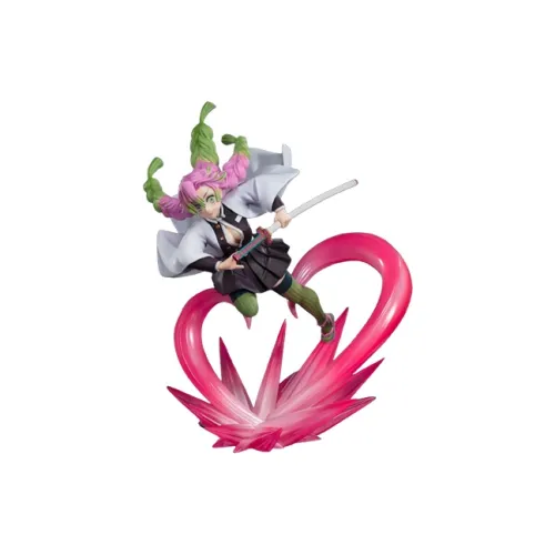 BANDAI Figuarts ZERO Demon Slayer  Kimetsu No Yaiba Mitsuri Kanroji Scale Figures 22cm