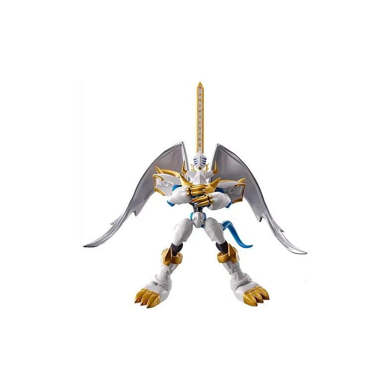 BANDAI Digimon Adventure Imperialdramon Holy Knight Shape & Omnimon Sugar Free Version Model Kits 10cm-2