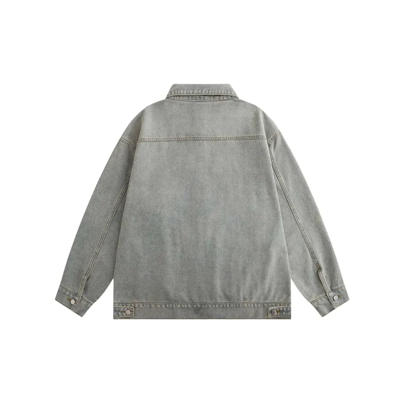 JINBEILE Denim Jackets Unisex-3