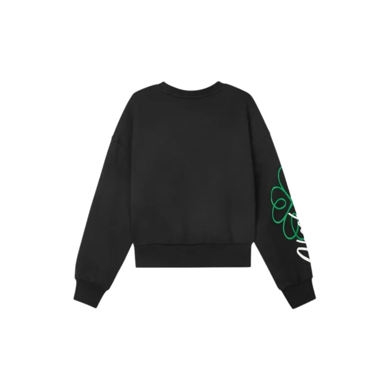 Skechers Sports Alliance Series Sweatshirt Women's Carbon Black-1