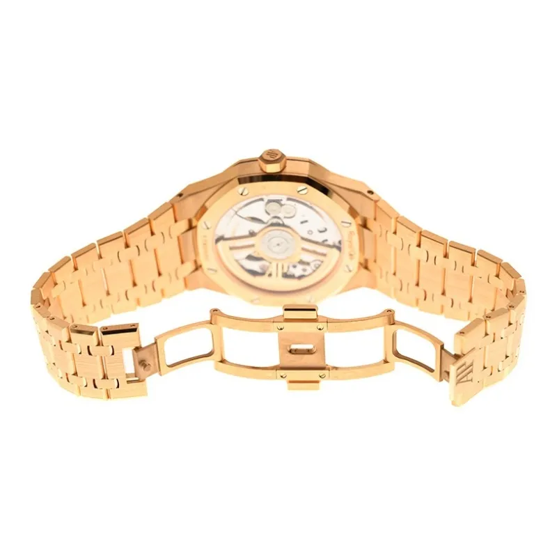 AUDEMARS PIGUET Royal Oak Series Automatic Mechanical Movement Men's Watches Watch 41mm Blue Dial-2