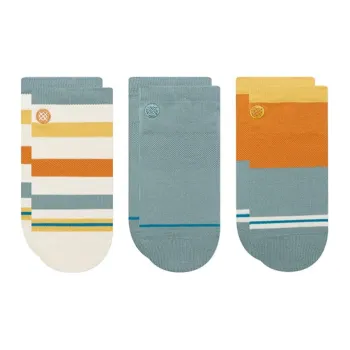 Stance Ankle Socks Unisex 3 Pack Mixed Color