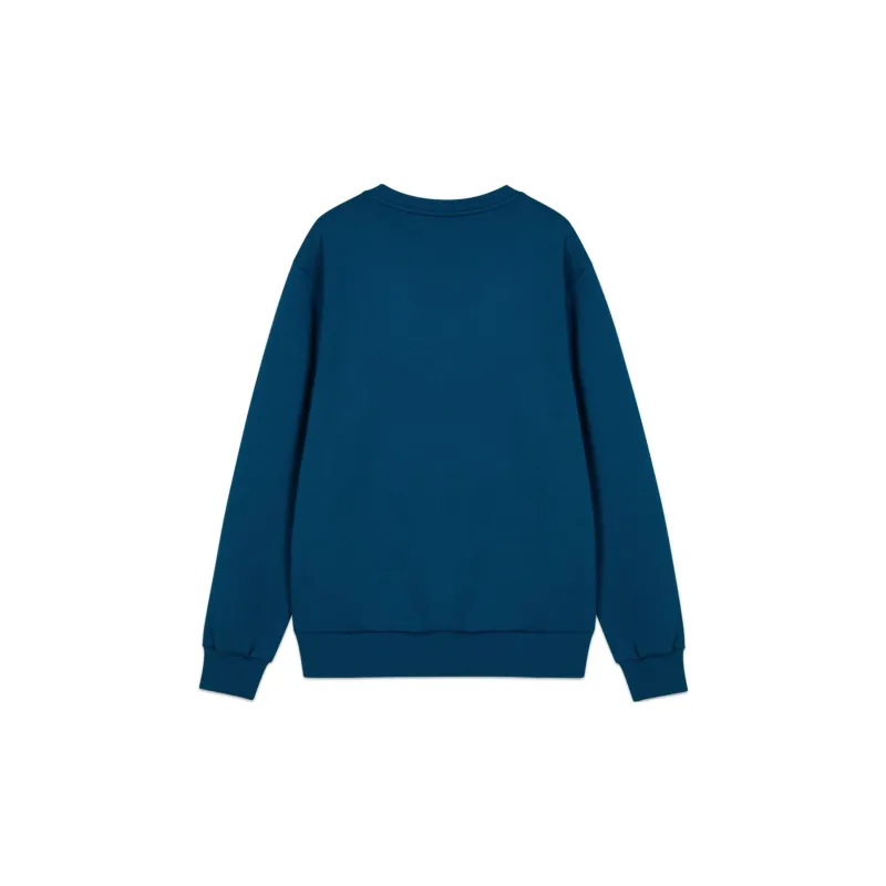 Skechers Colorful Sweatshirt Unisex Poseidon Blue-1