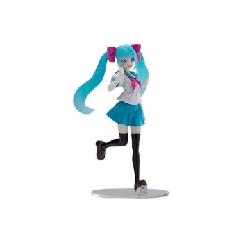 SEGA Hatsune Miku Luminasta VOCALOID 16th Anniversary KEI Ver. Blue Scale Figures 18cm