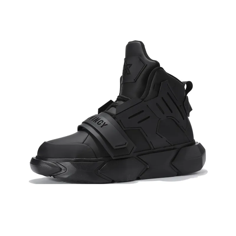 NORVINCY Cushioning Height Increasing High-Top Casual Shoes Unisex-3