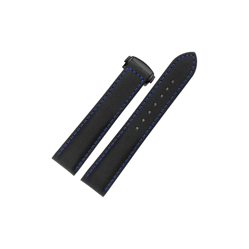 Craftsman Omega Speedmaster Dark Side Of The Moon/MIDO Tissot Compatibility Watch Band Nylon Material-19