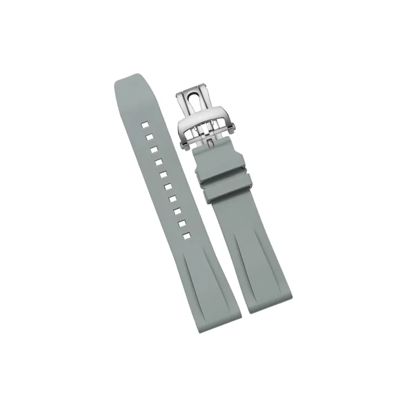 SHIRUI Accessories Watch Bands 22/23mm Men's Watches Fluoroelastomer BaoPao 499-18