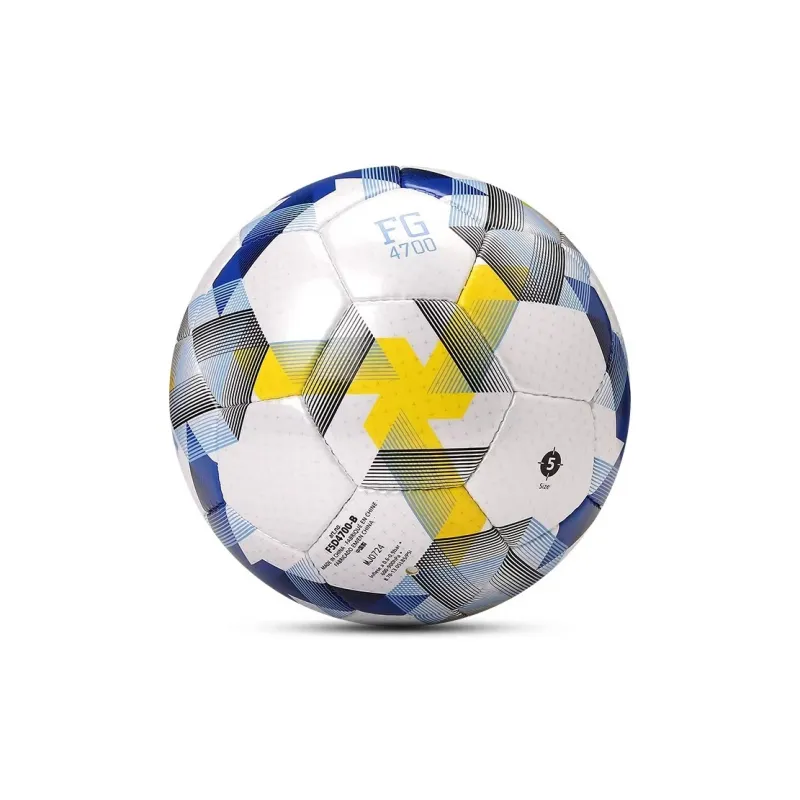 Molten Size 5 Ball Soccer PU Hand-Stitched Soccer Ball Unisex White-4