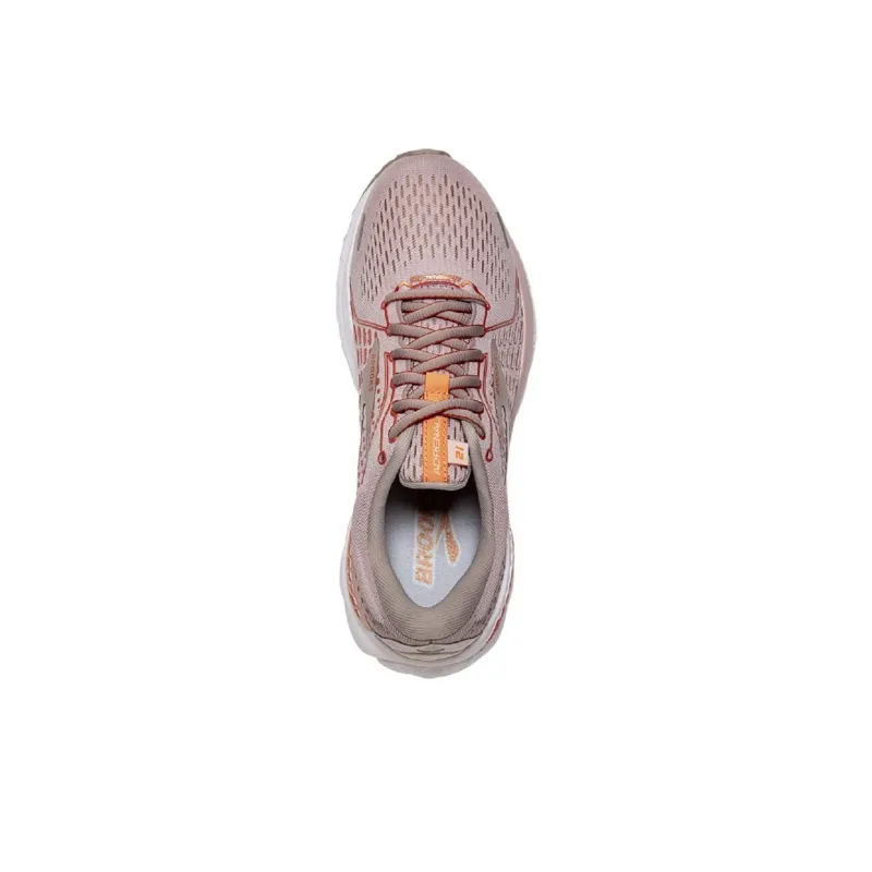 Brooks Adrenaline GTS Anti-Slip Wear-Resistant Low-Top Running Shoes Women's Pink-3