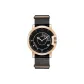 RGA9035-Rose Case Black Dial Black Strap