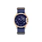 RGA9035-Rose Case Blue Dial Blue Strap