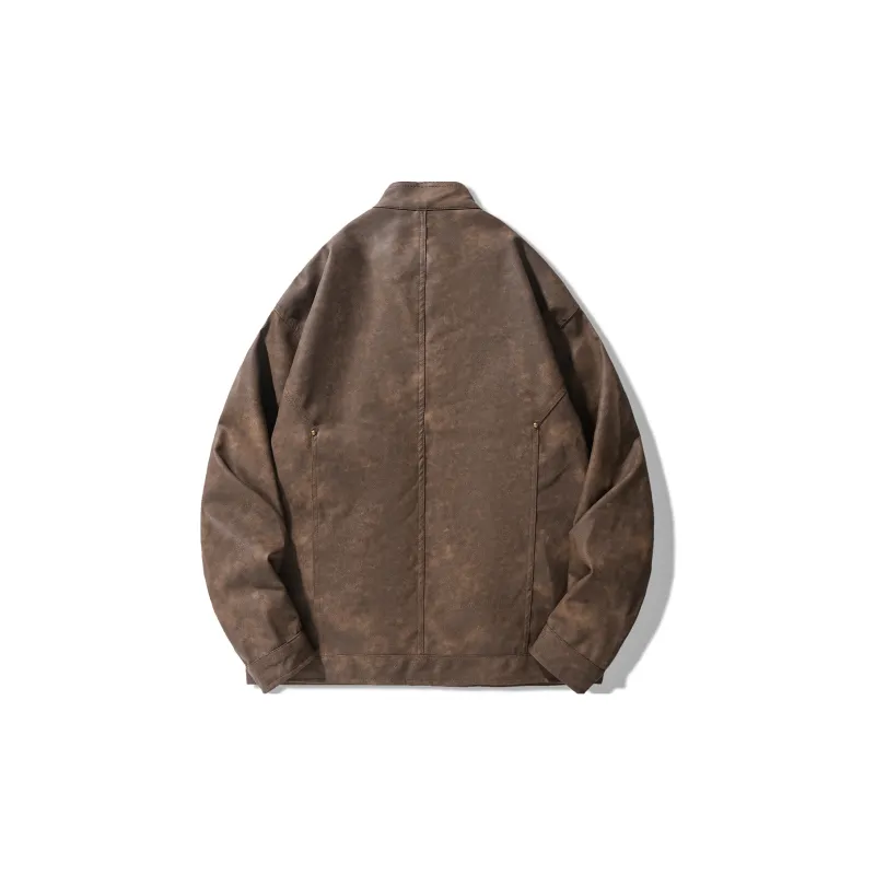 FORCEREPUBLIK Leather Jacket Unisex-3