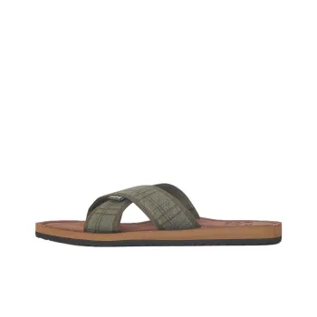 BARBOUR Slide Slippers Men Green