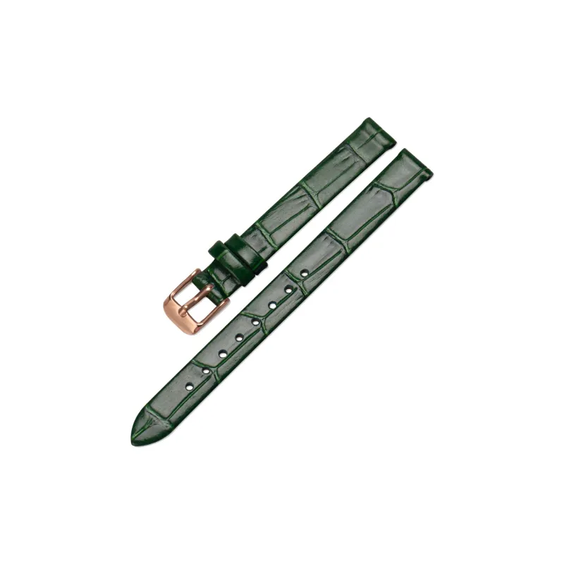 WOALMORN Lola Rose Compatibility Watch Band 10mm Genuine Leather Material-2