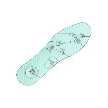 Step Cloud Gene Fiber Fabric PU Insoles Unisex