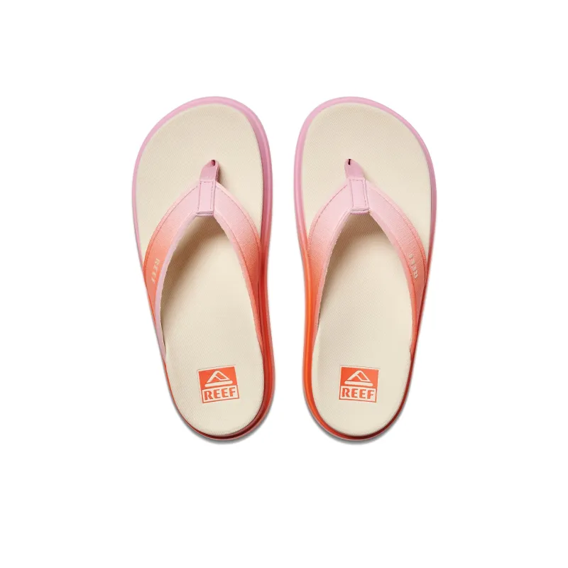 REEF Slip-Resistant Flip Flops Women's Orange-4