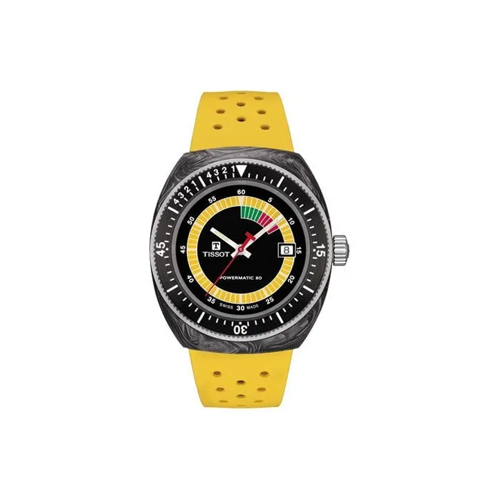 TISSOT Stellar Series Sideral Automatic Mechanical Movement Men's Watches Watch 41mm Black Dial T145.407.97.057.00-0