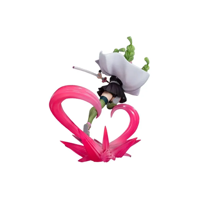BANDAI Figuarts ZERO Demon Slayer  Kimetsu No Yaiba Mitsuri Kanroji Scale Figures 22cm-1