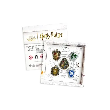 OTRAINBOW Harry Potter Badge Brooch Gift Box Set Hogwarts Preppy Commemoration Metal Accessories IP Merch