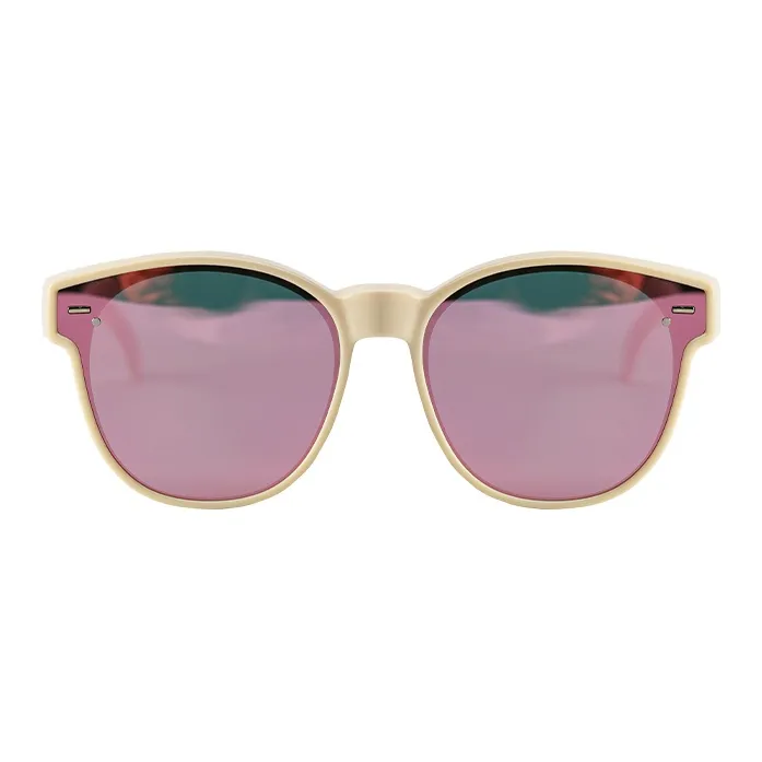 YANLE TR90 Round Sunglasses Unisex-3