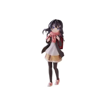 SEGA Rascal Does Not Dream Collection Mai Sakurajima Youthful Wild Red Backpack Girlish Bonus Gifts 16cm