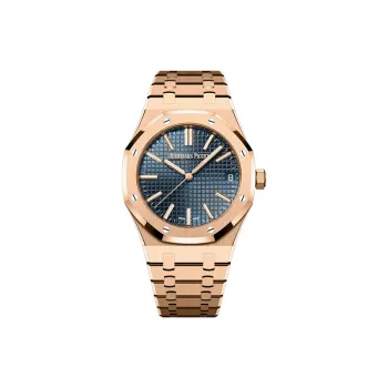 AUDEMARS PIGUET Royal Oak Series Automatic Mechanical Movement Men's Watches Watch 41mm Blue Dial